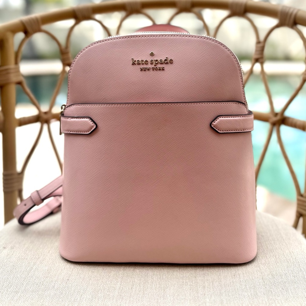 Kate Spade Staci Dome Backpack Chalk Pink